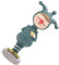 STOBAZA 1pc Clown Harz Dekoration Kreative Ornament Für Wohnzimmer Exquisite Schreibtisch Harz Handwerk Urlaub