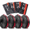 WHLYQF 4 Stück Reifentaschen, für Opel Adam Reifentaschen-Set, Reifenschutzhülle, Wasserabweisend Auto Reifentaschen,A-S-Red