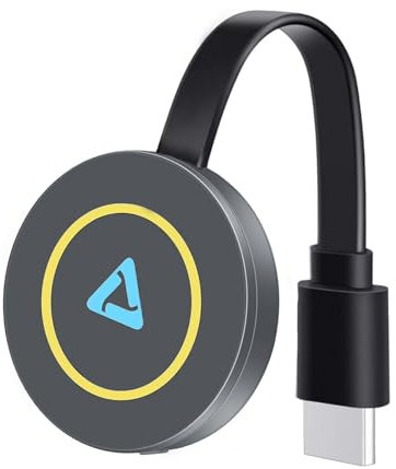 Miracast HDMI Dongle, 2.4GHz Wireless Display Adapter, adattatore di trasmissione HDMI wireless, compatibile con telefono/tablet/PC a HDTV/proiettore, spettacoli/TV in diretta, Airplay/Miracast/DLNA