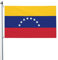 Bandera de Venezuela para exteriores de 36 x 60 pulgadas, extra grande de doble cara impresa festiva decoración de jardín