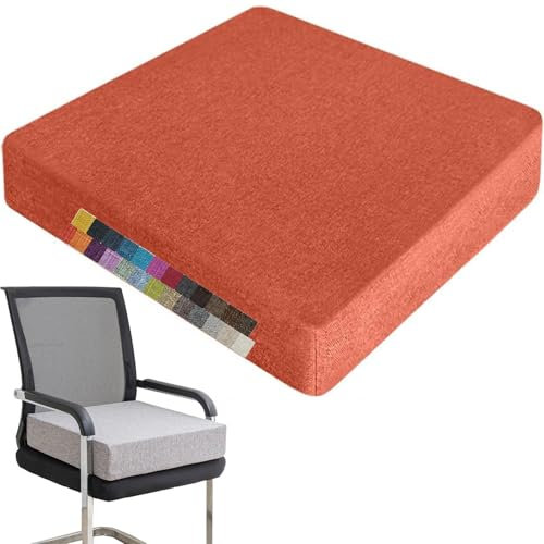 Holomaalahi aufstehhilfe Stuhl senioren 45x45x3cm Sitzkissen für Indoor & Outdoor Nutzung – waschbar, mit Reißverschluss,rutschfestes Sitzkissen für Gartenstuhl