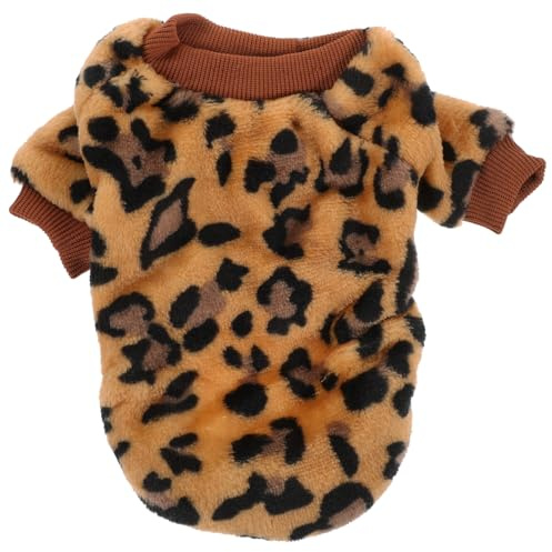 POPETPOP Warmer Hundepullover FüR Kleine Hunde Weicher Welpen Pullover Mit Niedlichem Muster Herbst Winter Hundekleidung Kuscheliger Haustierpullover FüR Chihuahua Und Kleine Rassen