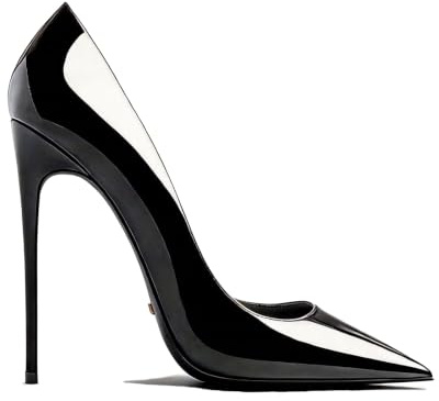 VOGEL VERE Décolleté Donna Tacchi Alti Stiletto 10 cm Punta Appuntita