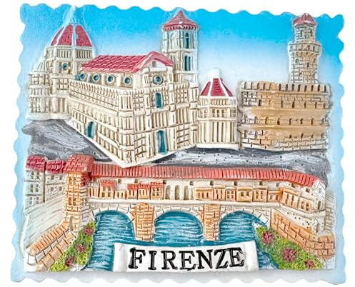Florence Italy Fridge Magnet Travel Souvenir Resin Historic City Landmarks Style Home Decoration Classic Landmark Craft