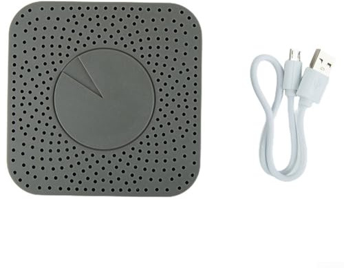 for tuya for Smart 5-in-1 Air Quality Monitor, WiFi for zigbee Temperature Humidity Gas Detector, PM2.5 Sensor for Home Automation Linking AC Fan Humidifier, Black(Zig Bee)