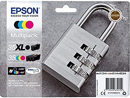 Epson 35XL MPACK Ink (XL BKundSTD cm