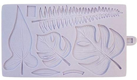 Karen Davies - Moule en Silicone - Feuilles tropicales