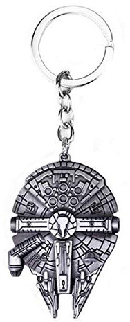 Digital Pharaoh - Faucon Millenium Porte-Clés Anneau Star Wars Han Solo Jedi Sith