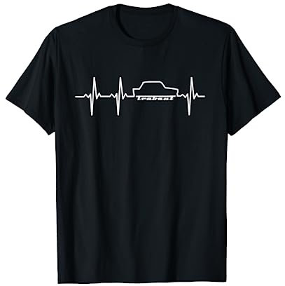 Trabant Herzschlag im Zweitakt - Trabant Trabi 601 T-Shirt
