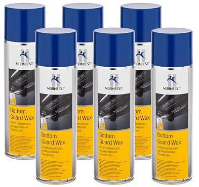 Normfest Unterbodenschutz Wachs Bottom Guard Wax transparent 6x 500ml
