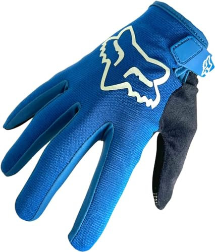 Fox Ranger Fahrradhandschuhe, Schwarz (Indigo Blau, S)