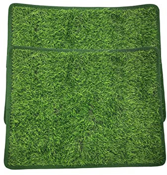 Yolispa Lot de 2 tapis de propreté réutilisables pour chiot - Tapis d'apprentissage de la propreté pour la maison et l'extérieur