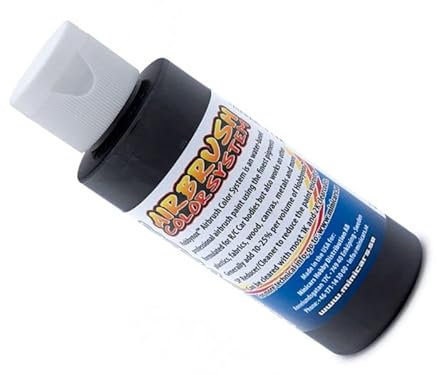 Hobbynox Airbrush Color Pearl Schwarz 60ml RC Karosserie Lexan Farbe