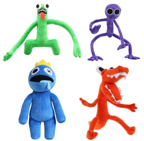 Benolls Rainbow Friends Plüschtiere Neue Spiele Süße Stoffpuppe Jungen und Mädchen für Halloween Thanksgiving und Spieleliebhaber
