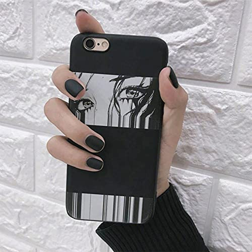 Allereya Short Square Press sur les ongles noir mat faux ongles brillant ballerine ongles Full Cover acrylique Prom Cosplay faux ongles manucure pour les femmes et les filles 24 pièces
