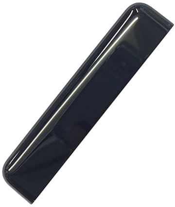 Original Back Battery Rear Cover Glass Strips Replacement Parts for Google Pixel 7 Pro (Black)