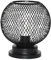 MagiDeal Vintage Iron Night Light - Black Retro Industrial Metal Wire Basket Cage Table Lamp for Bedside Desk Modern Decor