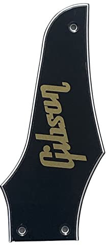 Pickguard pour guitare Gibson Firebird avec logo « Truss Rod » (3 plis, noir-1)