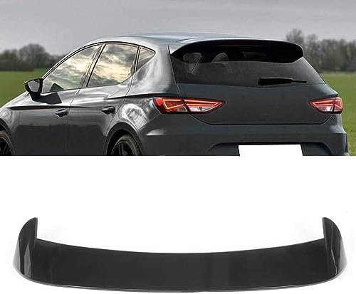 DHONDT Auto Heckspoiler Spoiler Für SEAT Leon 5F Mk3 5 Door 2013-2020, Kratzfeste Kofferraumspoiler HeckflüGel, Dachspoiler, AußEn Styling ZubehöR
