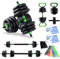 20Kg 5 in1 Dumbbells, Barbell & kettlebell Set of Gym Weights Barbell/Dumbbell Body Building 20KG set, RESISTANCE BAND SET- Set of 5 bands, Ab roller & one sized gloves