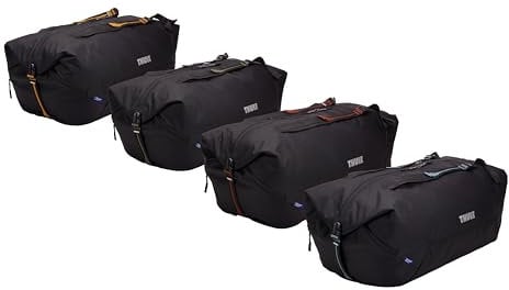 Thule GoPack Duffel Set mit 4, Schwarz