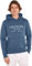 Tommy Hilfiger Herren Hoodie mit Bauchtasche, Blau (Aegean Sea), S