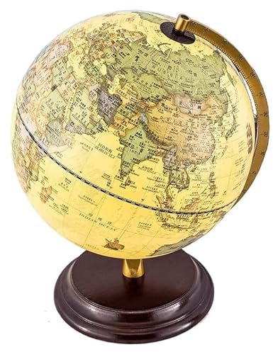 Globus Die neueste Version der Welt-Erde-Zeremonie mit einer Halterung und warmem Licht. Antike Erde, Taiwan, Welt-Erde-Gelast, 25 cm Klassenzimmer