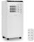 Climatizzatore portatile Artic-100 WHITE di 7000 BTU/h, 7000BTU, classe A, 3 in 1: raffreddatore, ventilatore e deumidificatore, con telecomando, ideale per spazi ≥ 14m²