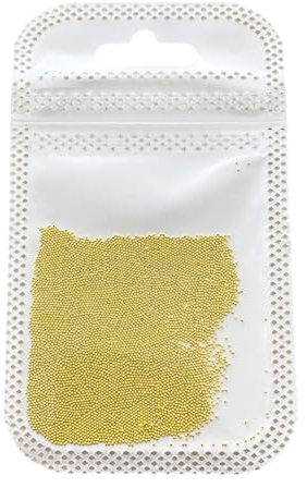 Gold Silver Caviar Beads Metal Beads Manicure Tools Studs Decorations Accessories