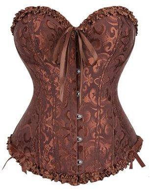 SRZYMJ Black lace Corset red Corsets Light Blue Corset top with Sleeves red Corset top Women White Corset Dress Pirate Halloween Outfits womengreen Corset Black lace Corset xs Light Blue