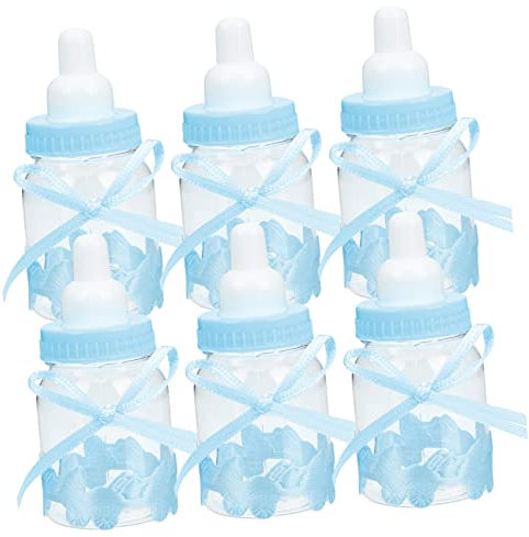 Toyvian 24 Stück Kartons Miniflasche Babyflaschen Behälter für Kindermilchflaschen rolf zuckowski weihnachten weingeschenke weihnachten Snackbox sektgläser kunststoff Flaschenbevorzugungen