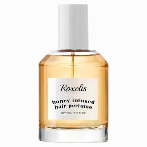 Parfum for cheveux infusé de miel, un spray eau de parfum délicat, brume capillaire au miel for nourrir les cheveux et ajouter de la brillance, parfum doux, chaleureux et sensuel longue durée for femm