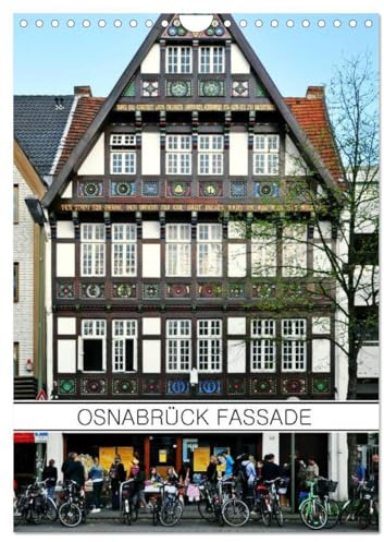 Osnabrück Fassade (Wandkalender 2026 DIN A4 hoch), CALVENDO Monatskalender: Historische Architektur aus Osnabrück/Niedersachsen (CALVENDO Orte)