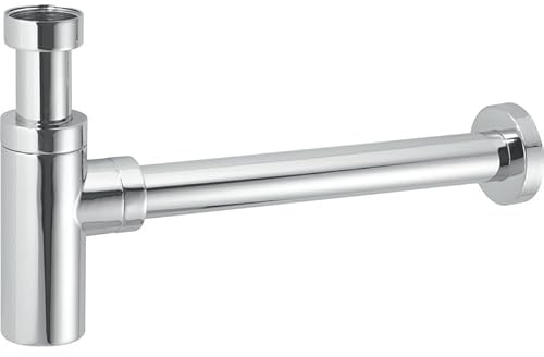 Bottle Trap Chrome Plated 32mm Adjustable Inlet, 1 in Pack