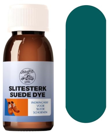 Slitesterk Teinture pénétrante pour daim pour chaussures - Vert Foncé - 100ml