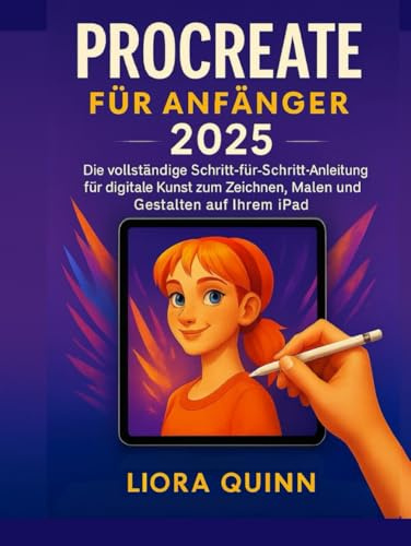 Procreate für Anfänger 2025: Die vollständige Schritt-für-Schritt-Anleitung für digitale Kunst zum Zeichnen, Malen und Gestalten auf Ihrem iPad