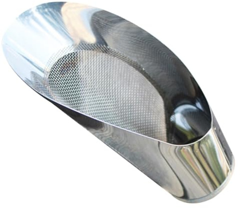 TIDTALEO Setaccio in Acciaio per Giardinaggio Siepe Ergonomica per Bonsai e Terriccio Strumento per Orto e Pulizia Terreno