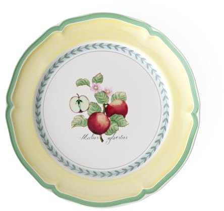 Villeroy & Boch French Garden Valence plato llano, 26 cm, Porcelana Premium, Blanco/Colorido