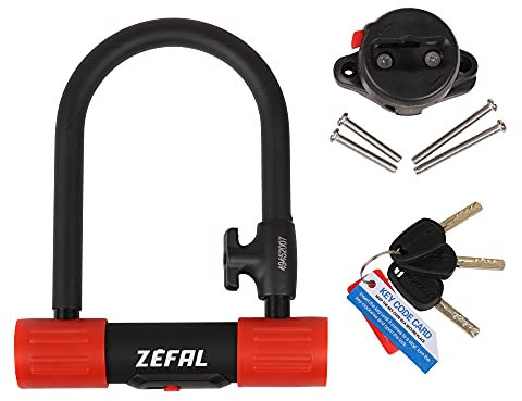 Zéfal Uni K-traz U13 S Fahrradschloss, Schwarz