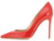 EDEFS Damen Pumps Klassisch High Heels Closed Zehe Schuhe Rot Lack Größe EU42