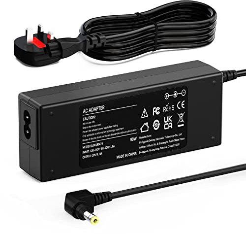 90W Toshiba Laptop Charger for Toshiba Satellite C50 C55 C650 C655 C660 C850 C855 C855D L50 L650 L655 L750 L755 L850 PA3917U-1ACA PA3714U-1ACA Satellite Radius 11 14 15 Power Adapter 5.5 x 2.5mm
