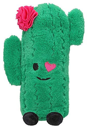 Depesche 10419 Schlamper aus Plüsch, TOPModel Tropical, Kaktus, ca. 22 x 15 x 6 cm, bunt