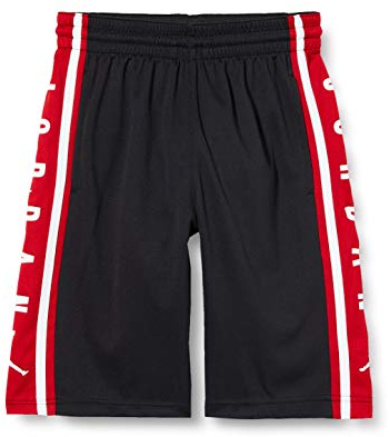 NIKE - Air Jordan Hbr Bball Short, Sporthose für Kinder, Jungen, Kurze Sporthose, 957115, Schwarz, 12-13 anni