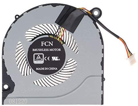 TRADOCK Ventola di raffreddamento CPU per Acer Nitro 5 AN515-41 AN515-42 AN515-51 AN515-52 AN515-53 Predator Helios 300 G3-571 G3-572 G3-573 N17C1 N17C6 PH311 5-51 PH317 DFS541105FC0T