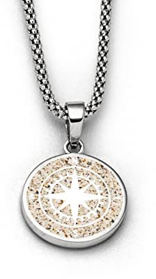 DUR P4050 Women's Necklace Pendant ''Compass Rose 2.0'' Made of 925 Silver