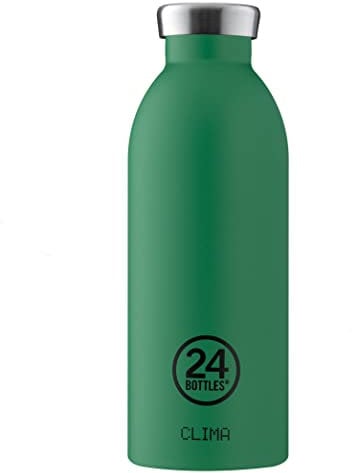 24Bottles Clima Bottle 500 ml Gourde, Adulte Unisexe, Emerald Green (Vert), Unique