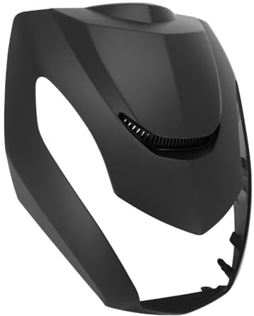 P2R CARENAGE-TABLIER AV SUPERIEUR SCOOT ADAPTABLE PEUGEOT 50 KISBEE 2T ET 4T TOUS MODELES (NOUVEAU 2018+ + ANCIEN MODELE 2010+2017) NOIR MAT