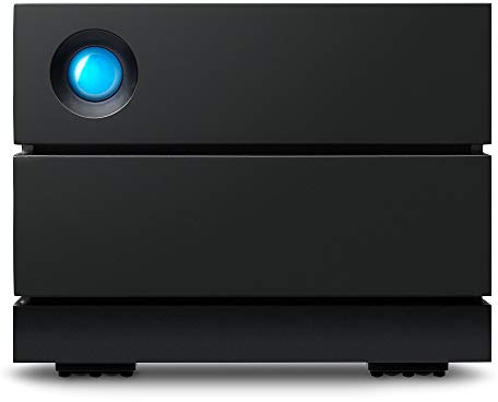LaCie 2big RAID USB-C, Enterprise HDD 48TB externe Festplatte, 3.5, RAID, USB-C, PC & Mac, Data Rescue Service (STHJ48000800)