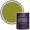 Rust-Oleum Peinture Vert Olive Résistante à l'eau pour Faïence de Cuisine, Finition Mate - Olive marinée 750ml