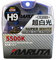 MARUTA SUPER WHITE H9 12V 65W Halogenlampe für Scheinwerfer, Fern-, Nebel-, Tagfahrlicht, 5500K Xenon-Effekt, langlebige Xenon-Gas Birne mit hochwertigem Quarzglas & Straßenzulassung (ECE Prüfzeichen)